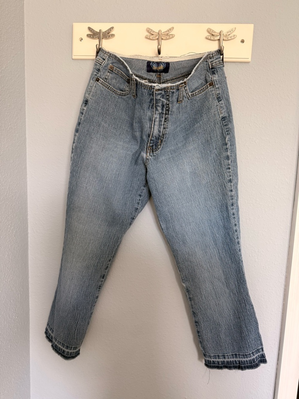 Angels Y2K Light Wash Blue Jeans Size 11